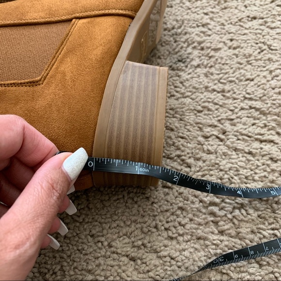NEW Top Moda Tan Brown Booties - Picture 14 of 15